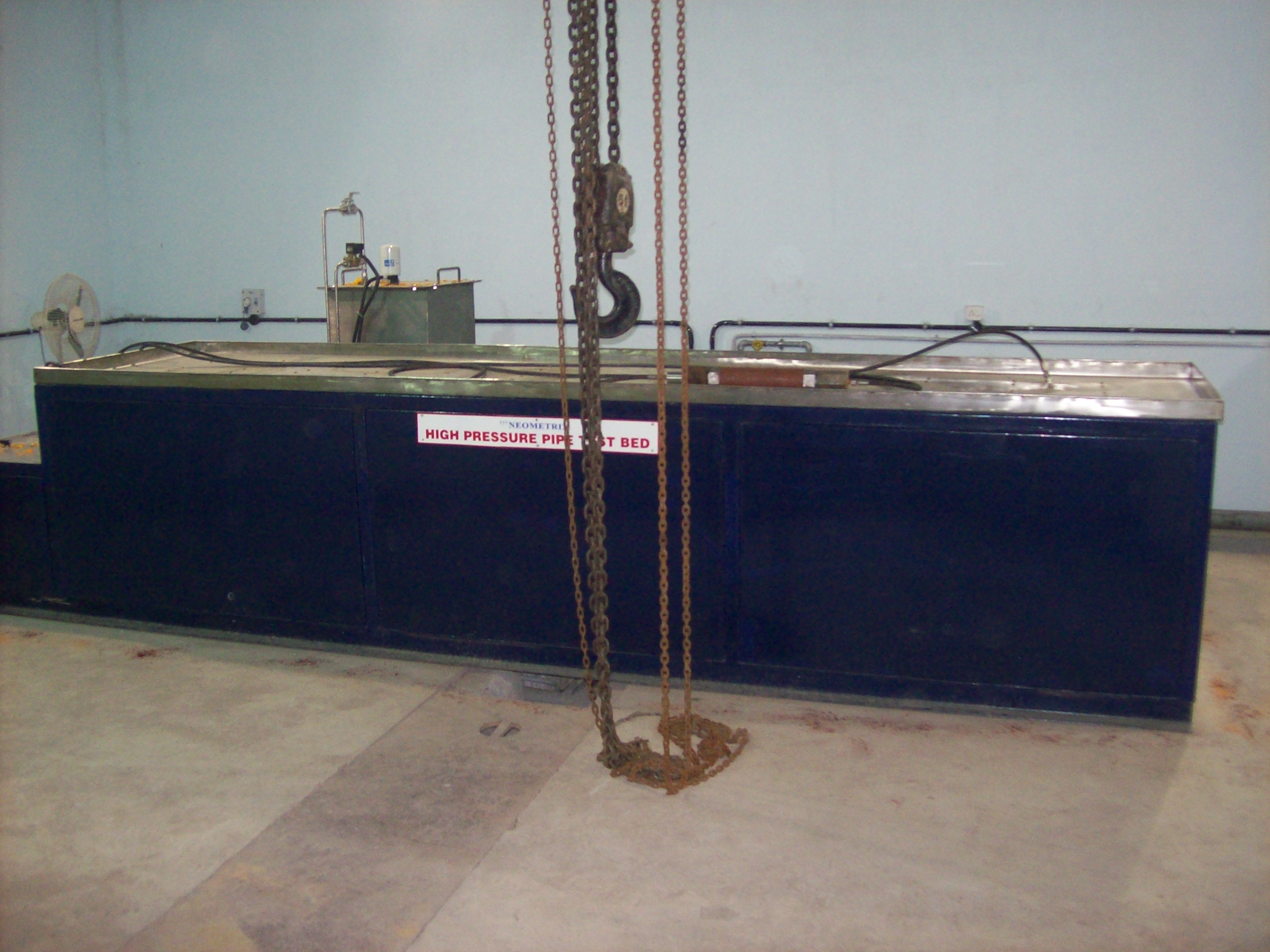 High Pressure Air Test System